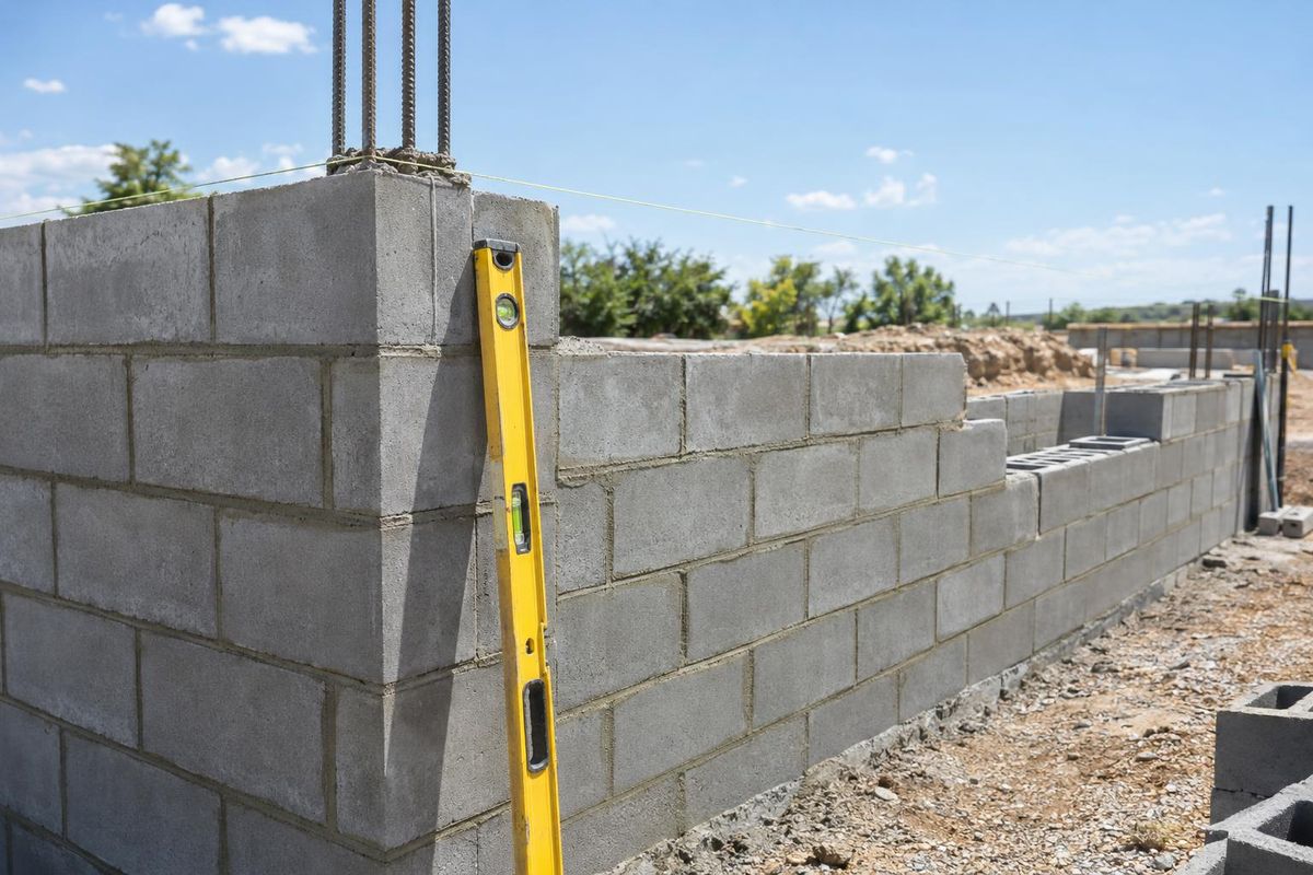 Concrete Block Walls