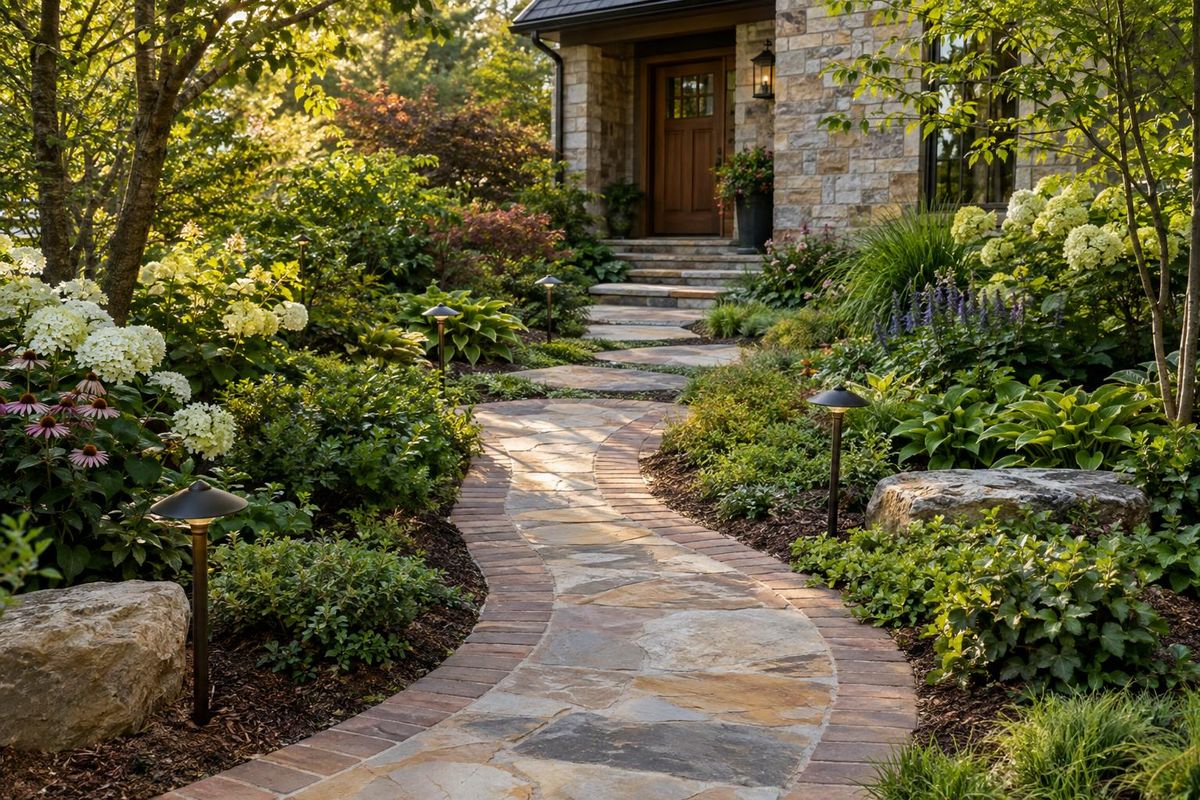 Stone & Paver Walkways