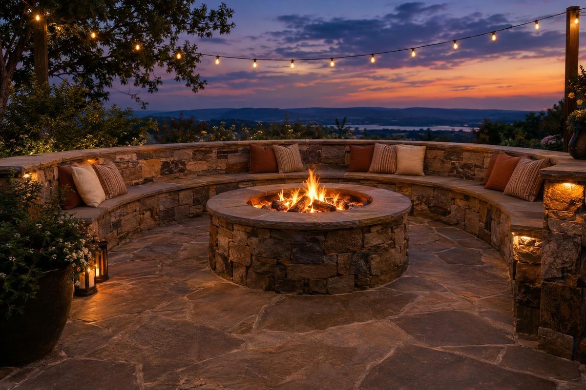 Outdoor Fire Pits & Fireplaces