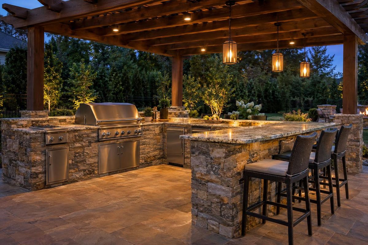Outdoor Kitchens & Bars