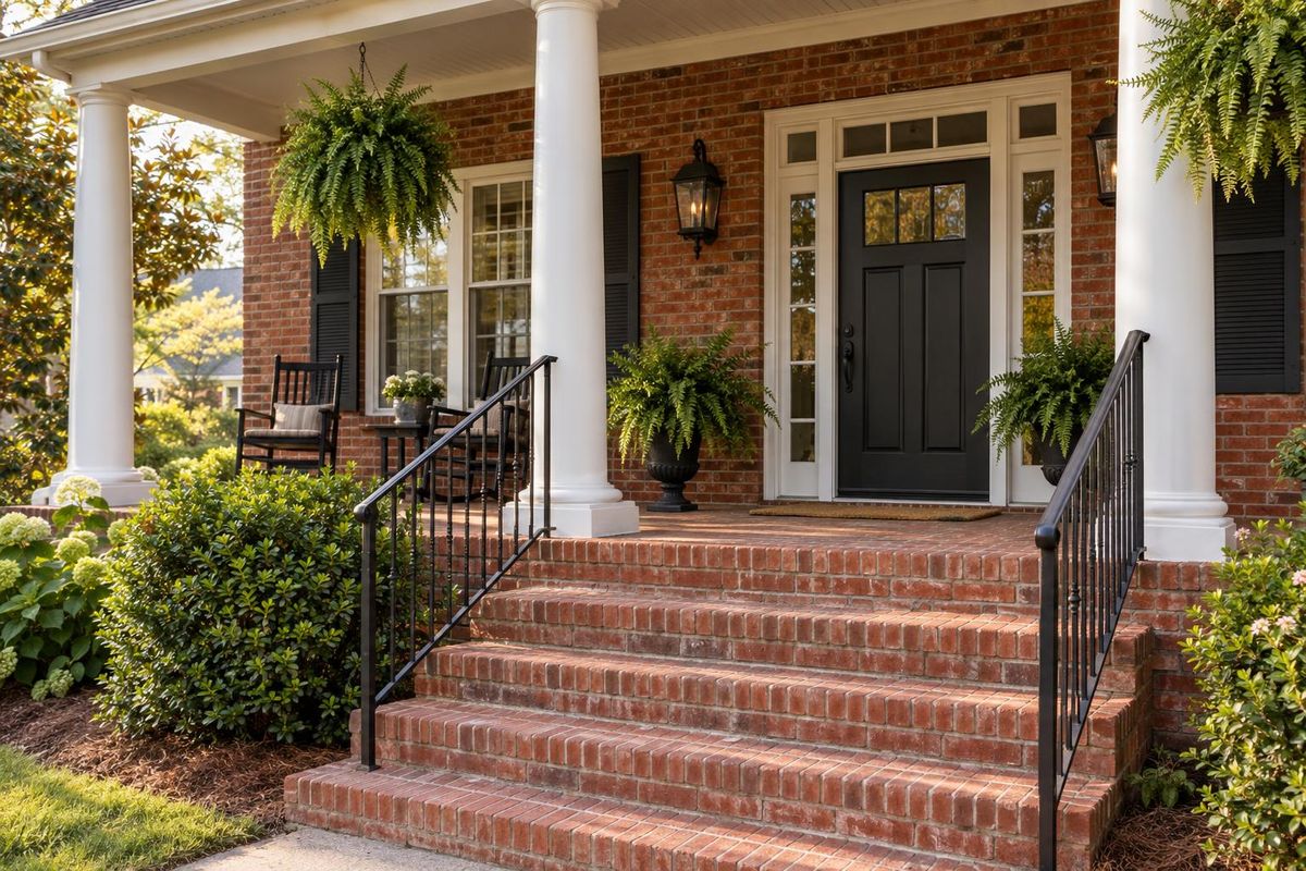 Brick & Stone Steps, Stoops & Porches